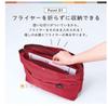 Cojit Muchu Muchu Flyer Tasche-in-Tasche, Blau