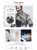 5mm Camouflage Neoprene Fleece-Lined Two-Piece Diving Wetsuit for Spearfishing
