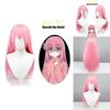 Lange 70cm Bocchi The Rock Gotou Hitori Cosplay Perücke Weiche Hochtemperaturfaser
