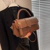 2025 Versatile Women's Textured Shoulder Bag - Retro Handbag & Small Square Messenger