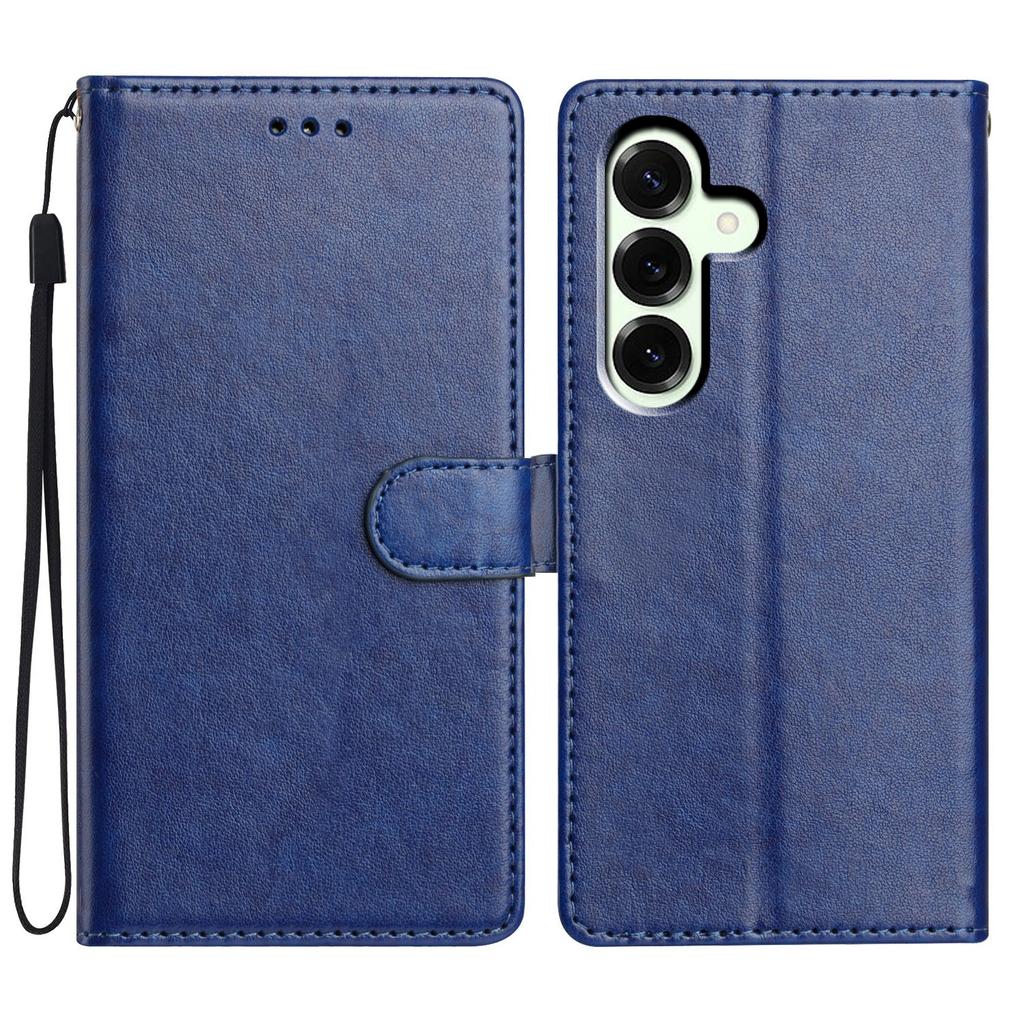 For Samsung Galaxy A17 Leather Case Wallet Stand Phone Cover with Handy Strap
