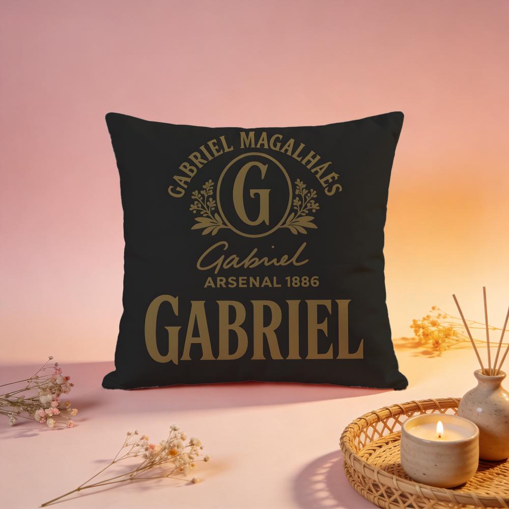 Trendy GGabrieled Cushion Cover Comfortable Durable Pillow Cover MultiScene for Home Office Car Sofa