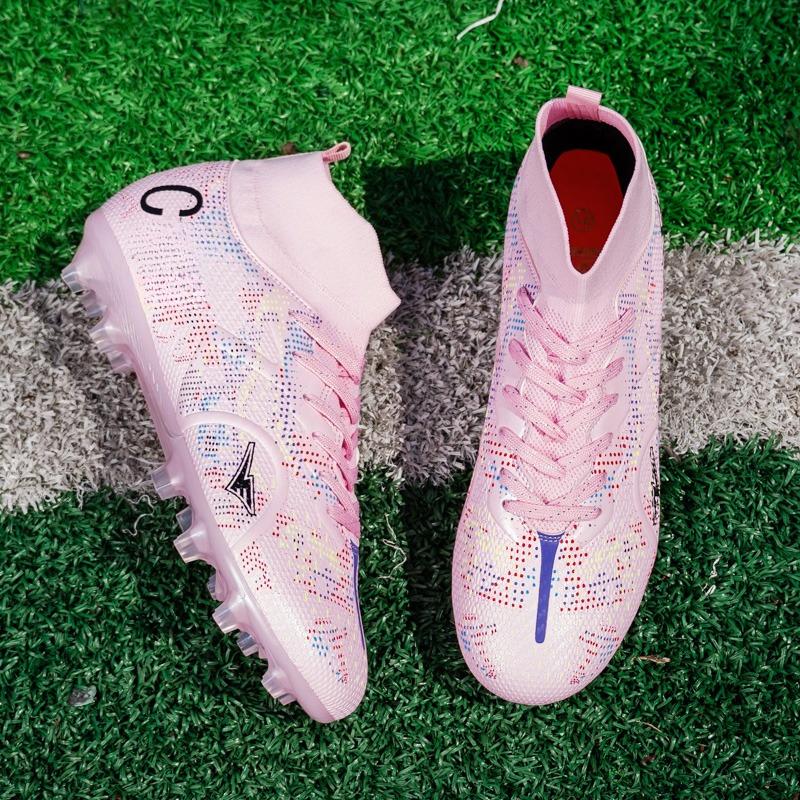 34-46 Kids Football Boots  Large Size Football Shoes AG Artificial Lawn Training Soccer Shoes for Men Boys Soccer Shoes