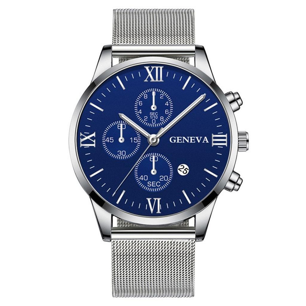 Men's Waterproof Luminous Running Alarm Clock Watch