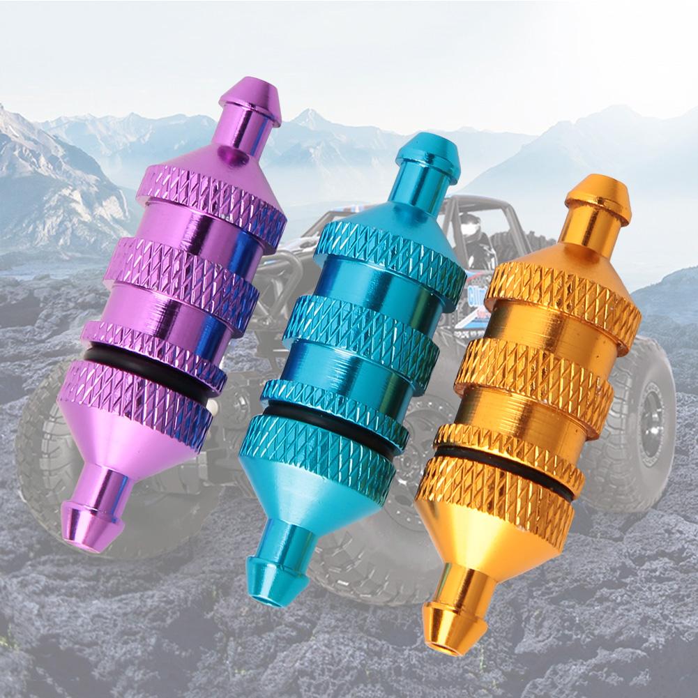 3pcs 1:10 RC Model Car Spare Parts Aluminum Fuel Filter Fits for HSP 02156 94122