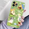 Cute Cartoon Puppy Transparent Soft Phone Case For iPhone 15 12 14 16 17 13 Plus 11 Pro Max 13 Pro