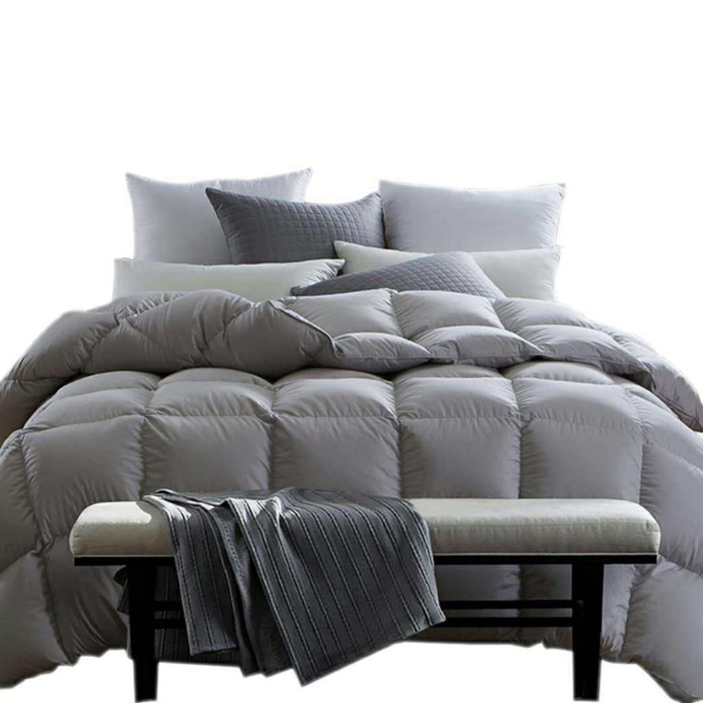 Hot-Selling Four Seasons Cotton Microfiber Quilt: Warm, Thickened for Autumn & Winter, Duck Down Core - Ideal Gift