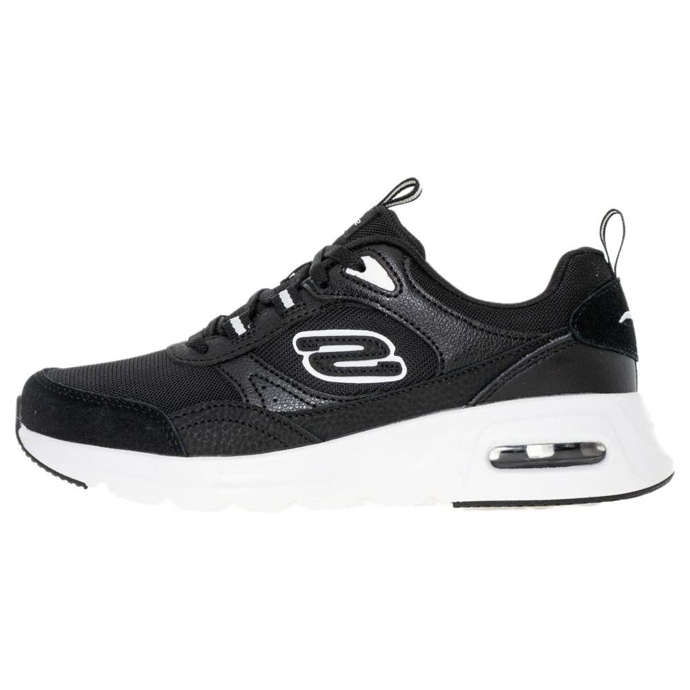 Skechers Comfortable Durable Breathable Low Top Running Shoes Women sneakers Black 149947-BKW 36