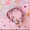 Koreanische einfache Perle elastische Haarbänder Frauen elegante Haar Seil Krawatten Mädchen Kopfbedeckungen Haar-Accessoires
