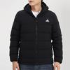 adidas Casual Sports Hooded Long Sleeve Jacket Down Jacket Men Outerwear Black FT2521