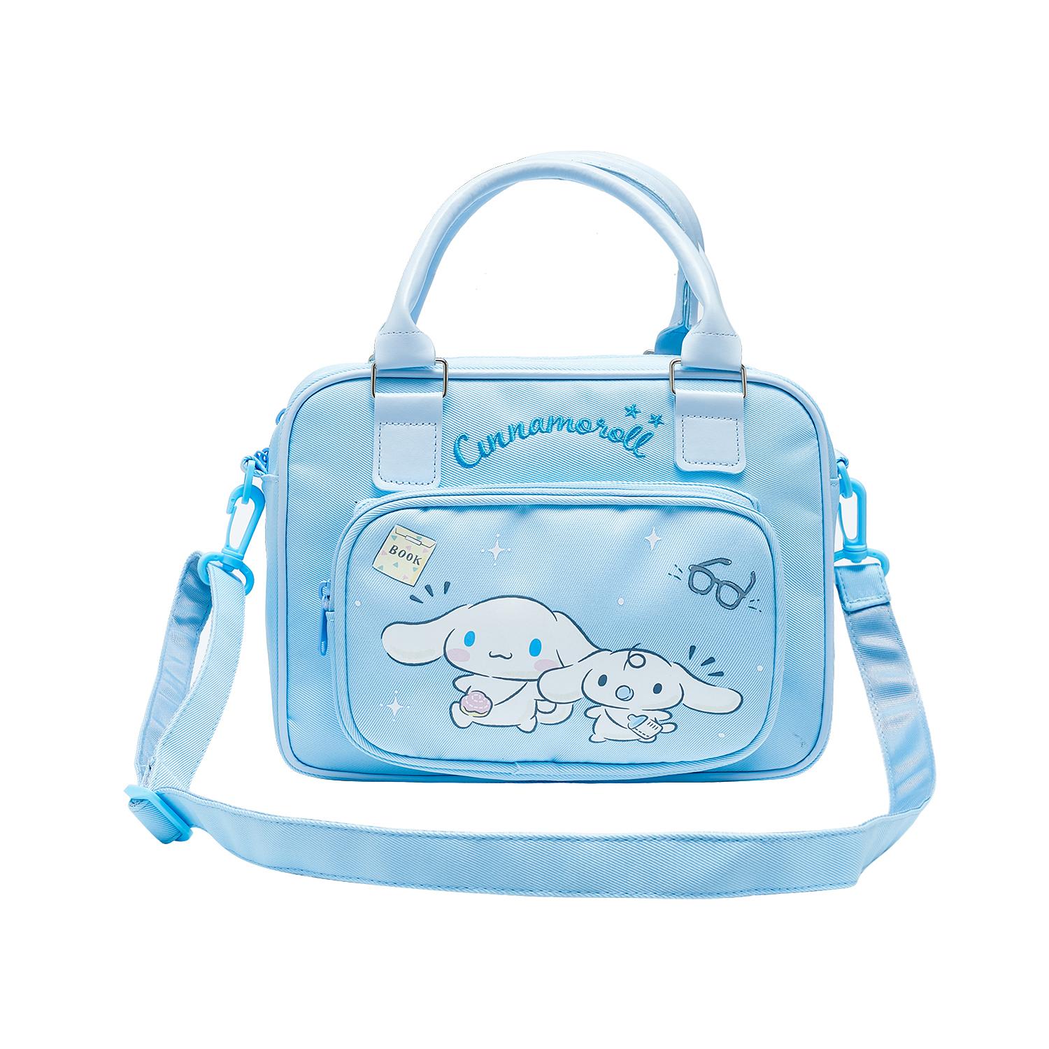 

Новая полиэстеровая сумка кроссбоди Sanrio Yugui Dog, женская синяя BC-65051 20.1*11.9*25.9CM