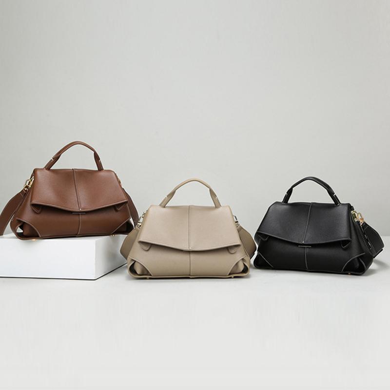 Modische geraffte Damen Handtaschen Designer Klappen Schultertaschen Luxuriöse PU-Leder Umhängetasche Hohe Qualität Pendler Tasche 2025