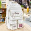 Schoolbag Female College Student Class Bag Japanese Ins Cute Backpack Large Capacity Versatile Junior High School High School Bag