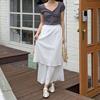 New ArrivAlS Open Run Women S LAyered Ruffled A Line elAStic Long Skirt