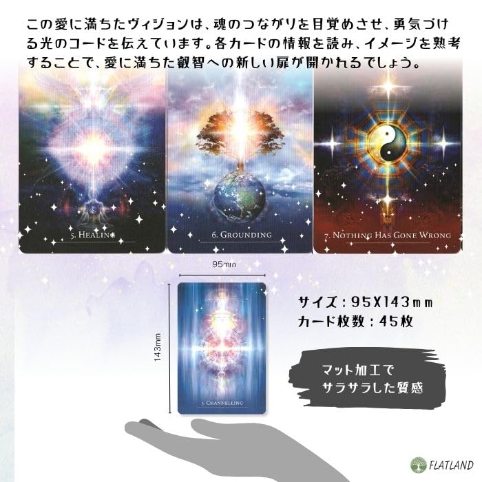 The Secret Language of Light Oracle English Version Cards, Authentic,