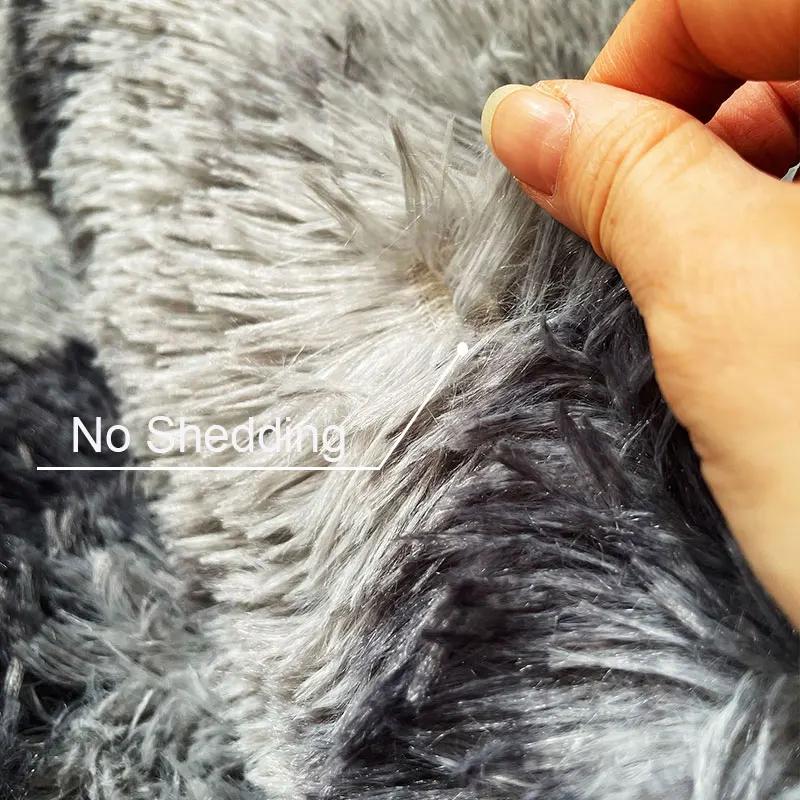 Fall and Winter Tie-dye Shaggy Carpet Home Living Room Bedroom Sofa Cushion Coffee Table Cushion Bedside Rug Carpet