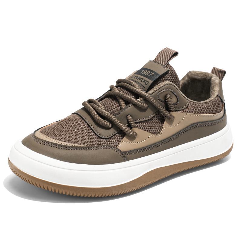 Men's Casual Sneakers Breathable Mesh Platform Sneakers Men Non Slip Comfortable Sports Shoes For Men