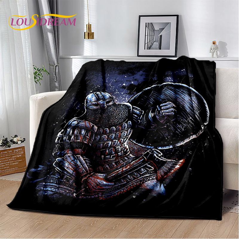 Viking Nordic Odin Valhalla Cartoon Valknut Blanket,Soft Throw Blanket for Home Bedroom Bed Sofa Picnic Office Travel Cover Kids