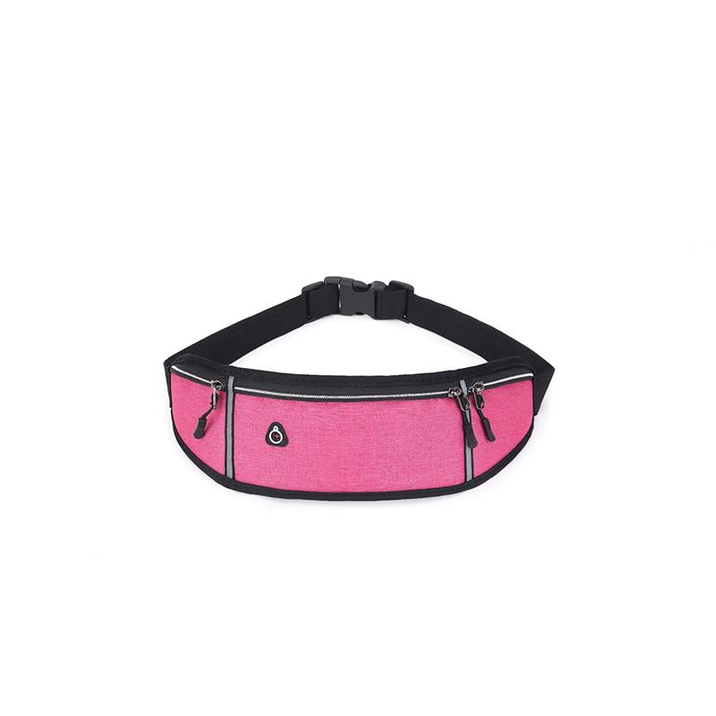 Waterproof Running Waist Belt Adjustable Unisex Elastic Slim Phone Holder for Outdoor Sports Travel and Hiking