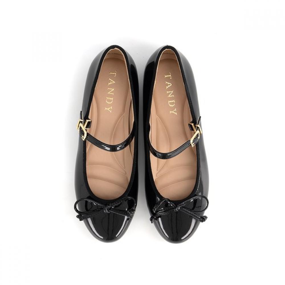 Tandy Women Flats Black J1586