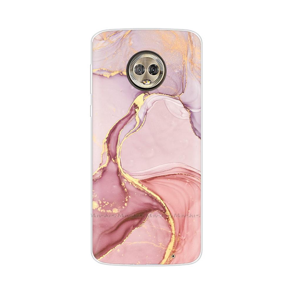 For Moto G6 Play Case TPU Soft Paint Animal Silicone Clear Cover for Motorola Moto G6 Play Plus G6Play Cases Protective Shell