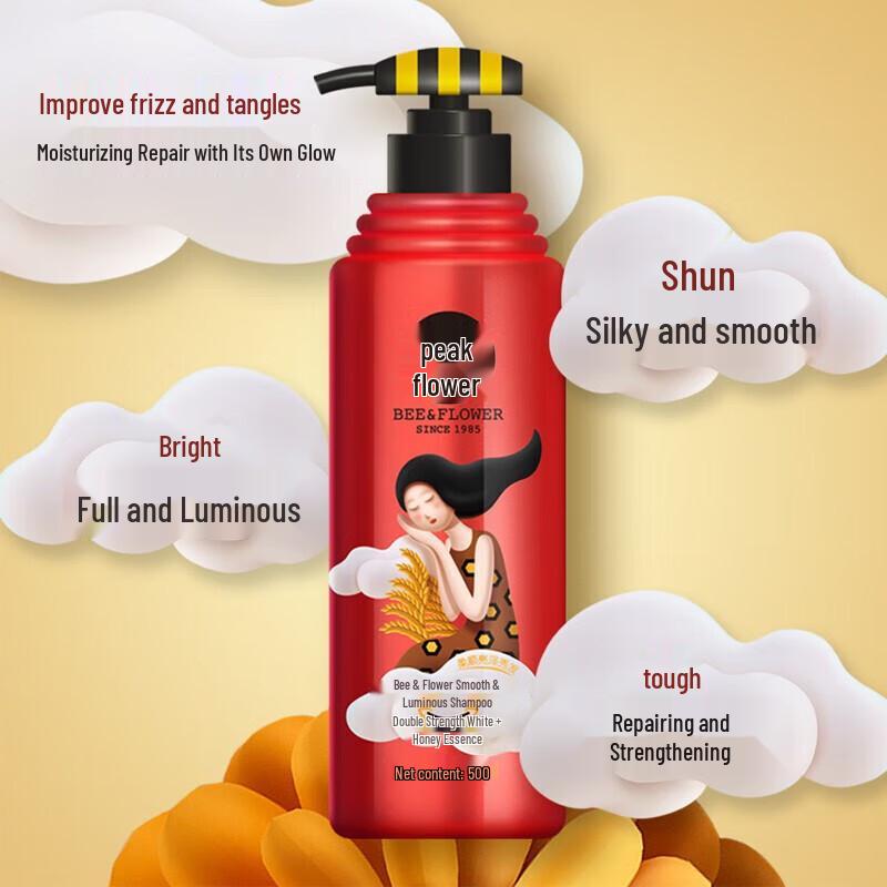 

Bee & Flower Silky Smooth Amino Acid Shampoo