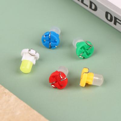 10 szt. T3 Żarówka kontrolna deski rozdzielczej COB 1SMD Wsuwana LED Lampa deski rozdzielczej instrumentów Akcesoria do wnętrza samochodu