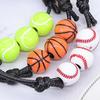 Sports Bracelet Rugby Braided Unisex Adjustable Ball Shape Bracelet Jewellery