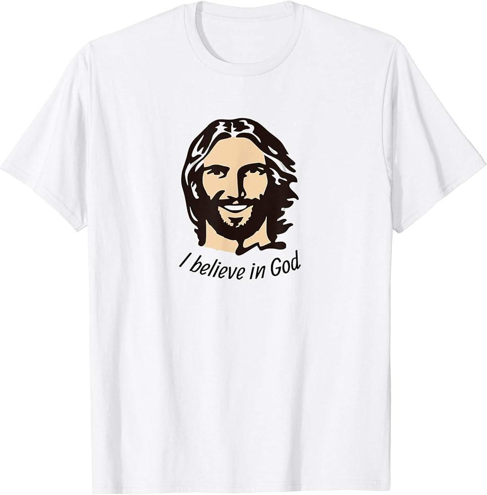 I believe in God TShirt Unisex T-Shirt M