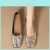 No Brand Flat Shoes For Women With Hollow Out Pu Upper And Rubber Sole For Spring Season Comfort
