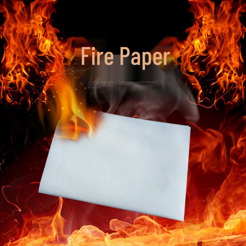 Fire Magic Ashless Rose Paper Prop - In Stock