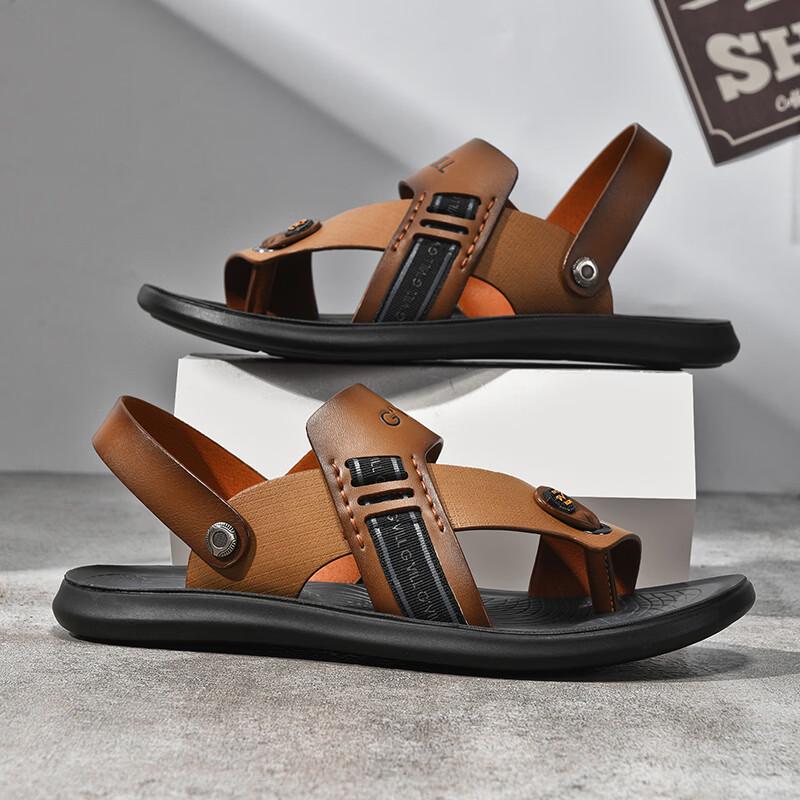 Guizhizhi Men's Cushioned Beach & Casual Sandals