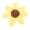 Sunflower Baby Bath Head Support Soft Skin Friendly Short Plush Sponge Flower Bath Pad for Shower Room