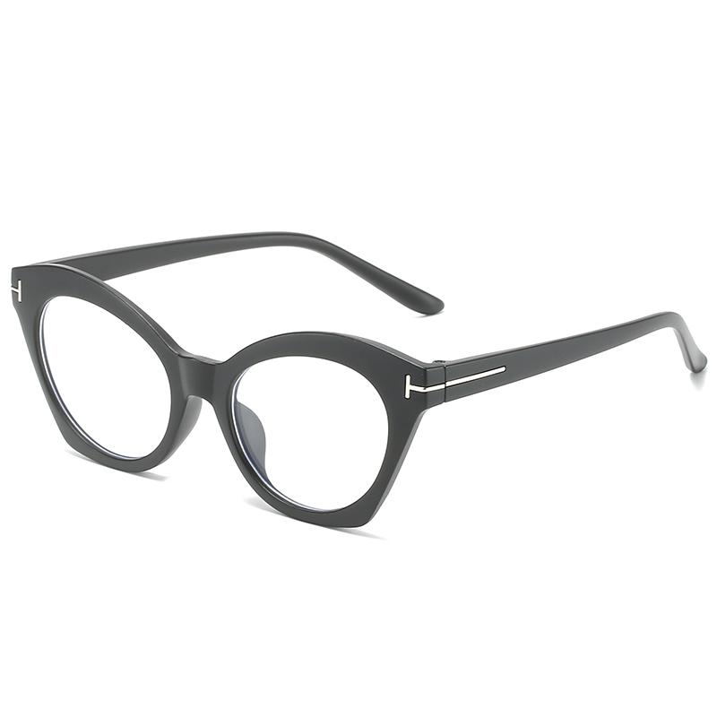 Sexy Cat Eye Eyeglasses Frames  Women Anti Blue Light Glasses Frame Brand Design Vintage Clear Blue Light Resistant Eyewear