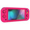 eXtremeRate Custom Cover for PlayVital Switch Protective Cover for Switch Lite with Screen Protection Film Lite, (hard) - 1 [Bright Pink]