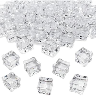 30Pcs Crystal Diamond Artificial Ice Blocks for Photography Props Vase Filling Home Decoration DIY Party Supplies Wedding Decor