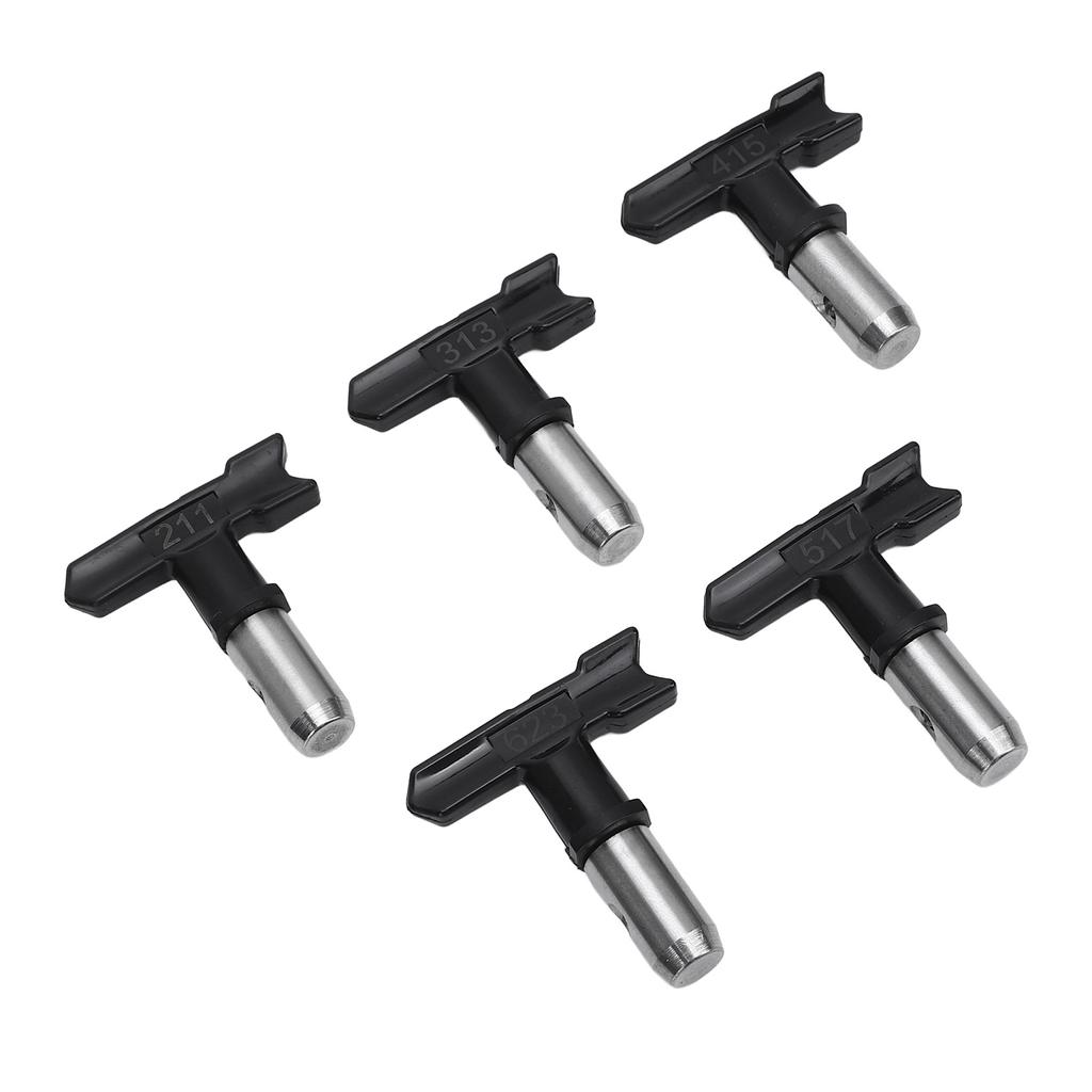 5PCS Paint Spray Tips Airless Sprayer Replacement Tip for Furniture Fence Industrial Spraying 623