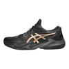 Asics Court FF 3 Novak Clay Nero Prism Oro hi Scarpe da Ginnastica da Uomo 1041A537-960