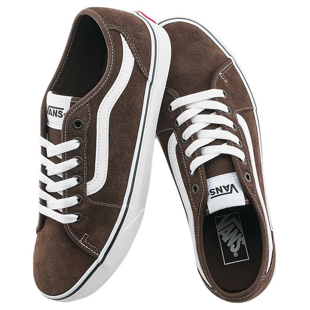 Vans Filmore Fashion Versatile Low-Top Skate Shoes Men Sneakers Brown VN000CSXZ1F