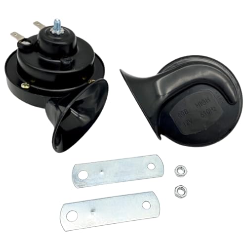 

sakurawing Универсальный гудок, Автомобиль, Мотоцикл, Грузовик, Европейский Альфа, Электронный, Легкий, 12В, Черный