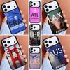 Funny Airport Code Phone Case for iPhone 16e 15 14 13 12 17 Pro Max Plus Air 17pro Cover Coque