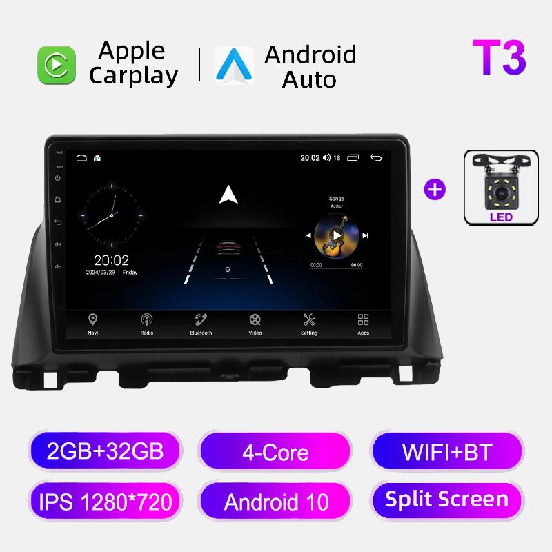 Android Auto Radio For KIA Optima 2016-2020 Wireless Carplay 4G WIFI Car Multimedia GPS Navigation Autoradio IPS Screen Stereo