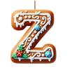 Child Safe Acrylic Christmas Letter Ornament Gingerbreads Homes Decors For Car Homes Decoration Holiday Party Accessory