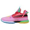 Li Ning WOW 7 Way Of Wade 7 Slip Resistant Lightweight Non Slip Lightweight Low Top Basketball Shoes Women's Pink ABAN135-4