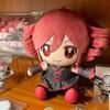 HIWOWO Juon Teto Kasane Vocaloid Goods Accessories Cute Cotton Doll 20CM Sitting Posture Plush Toy Cosplay Daily Memorabilia Room Decoration Halloween