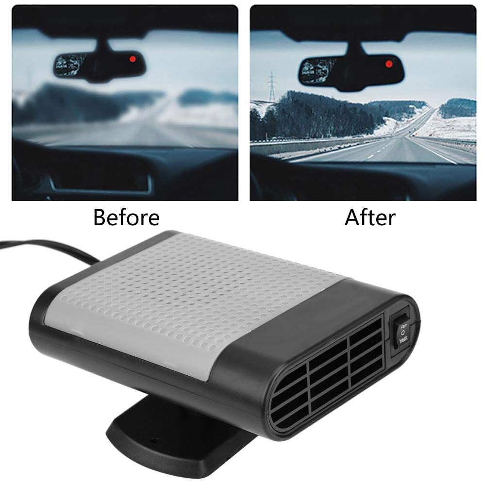 TOPINCN Car Cooler, Car Fan Heater, Portable Car Heater, Car Heating, Defrosting, Glass Freeze