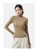 Damen Samt Rollkragen Warm Langarm Top - Herbst/Winter Basisschicht