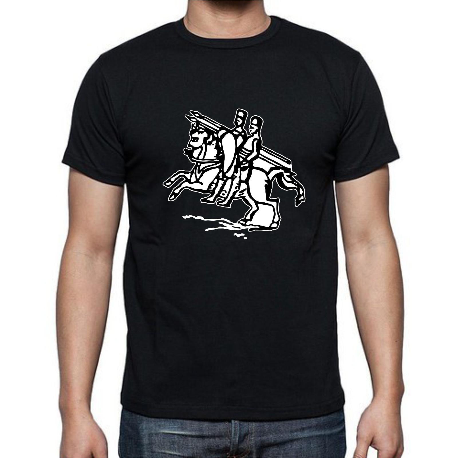 Knights Templar Christ God Horses Jesus T Shirt Mens Womens Tees Top tee S