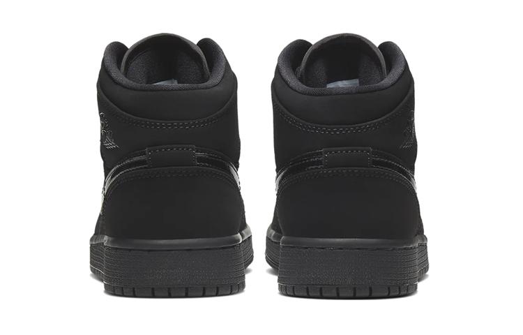 Air Jordan 1 Mid GS 'Triple Black'