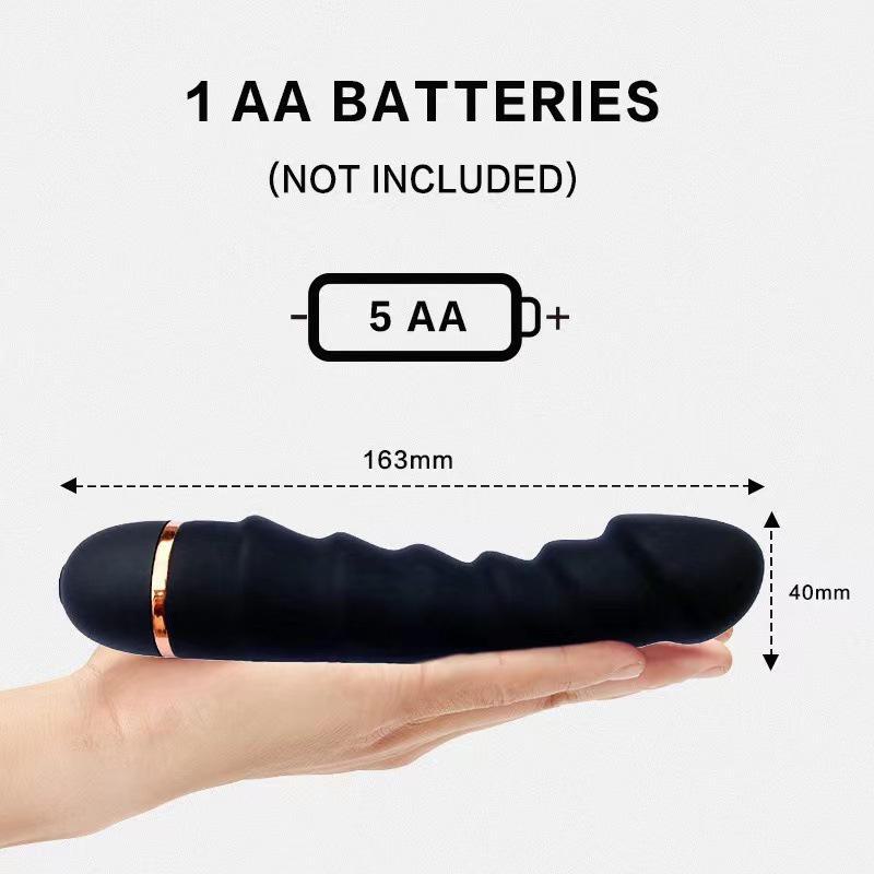 Vibromasseur point G en silicone pour femme, jouet sexuel, masturbateur, bâton AV